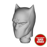 3D Printed Head: Black Panther Vintage for WGSH 8" Action Figure (Black)