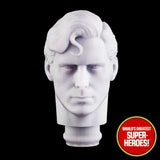 3D Printed Head: Superman Christopher Reeve + Decal for WGSH 8" Figure