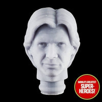 3D Printed Head: Han Solo Harrison Ford for 8
