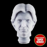 3D Printed Head: Han Solo Harrison Ford for 8" Action Figure