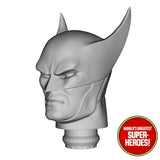 3D Printed Head: Batman 1st Appearance for WGSH 8" Action Figure (Black)