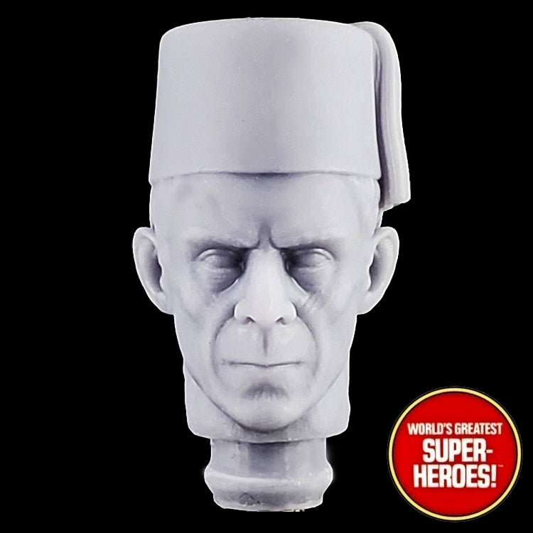 3D Printed Head: Boris Karloff as Universal Monsters Imhotep for 8" Action Figure