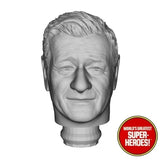 3D Printed Head: The Duke John Wayne for 8" Action Figure