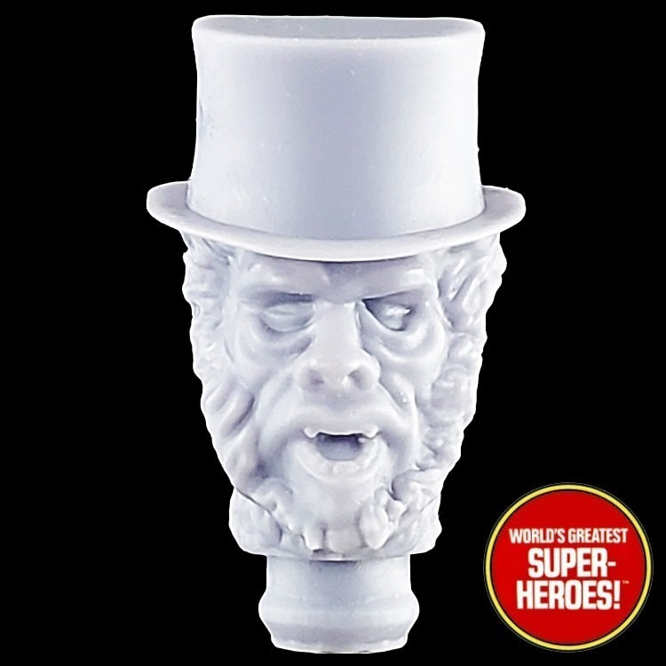 3D Printed Head: Mr. Hyde with Hat (Abbott & Costello) for 8" Action Figure