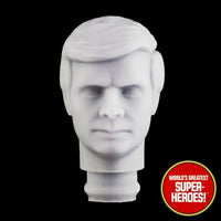 3D Printed Head: Lee Majors as Col. Steve Austin SMDM (Even Eyebrow) for 8
