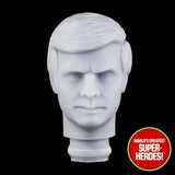 3D Printed Head: Lee Majors as Col. Steve Austin SMDM (Raised Eyebrow) for 8" Figure