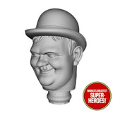 3D Printed Head: Stan Laurel & Oliver Hardy for WGSH 8" Action Figure