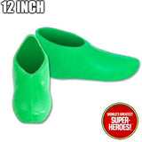 Robin Green Shoes for Non-Magnetic WGSH 12” Action Figure