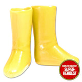 Speedy Yellow Boots Mego WGSH Repro for 7” Action Figure - Worlds Greatest Superheroes