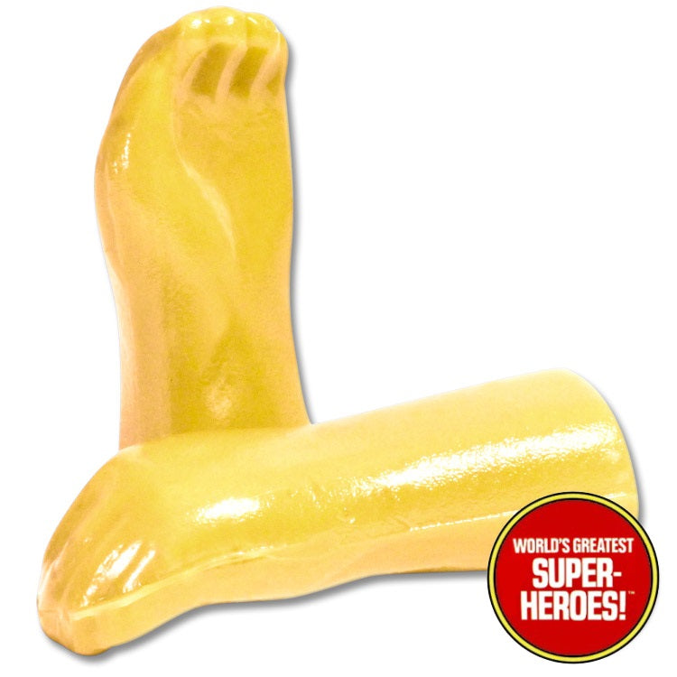 Speedy Yellow Gloves Mego World's Greatest Superheroes Repro for 7” Action Figure - Worlds Greatest Superheroes