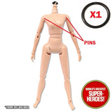 Female Retro Type 2 Body Arm Elastic Replacemnt for 8" Action Figure
