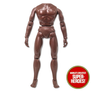 Type 2 Male Brown African Retro Body For 8" Action Figure