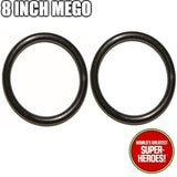 Type 2 Body Rubberband Replacement Elastics (2 pcs) for 8" Action Figures
