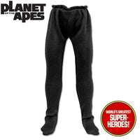Planet of the Apes: Ape Soldier Pants Black Retro for 8” Action Figure