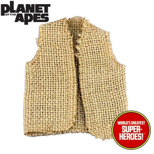 Planet of the Apes: Peter Burke Tan Vest Retro for 8” Action Figure