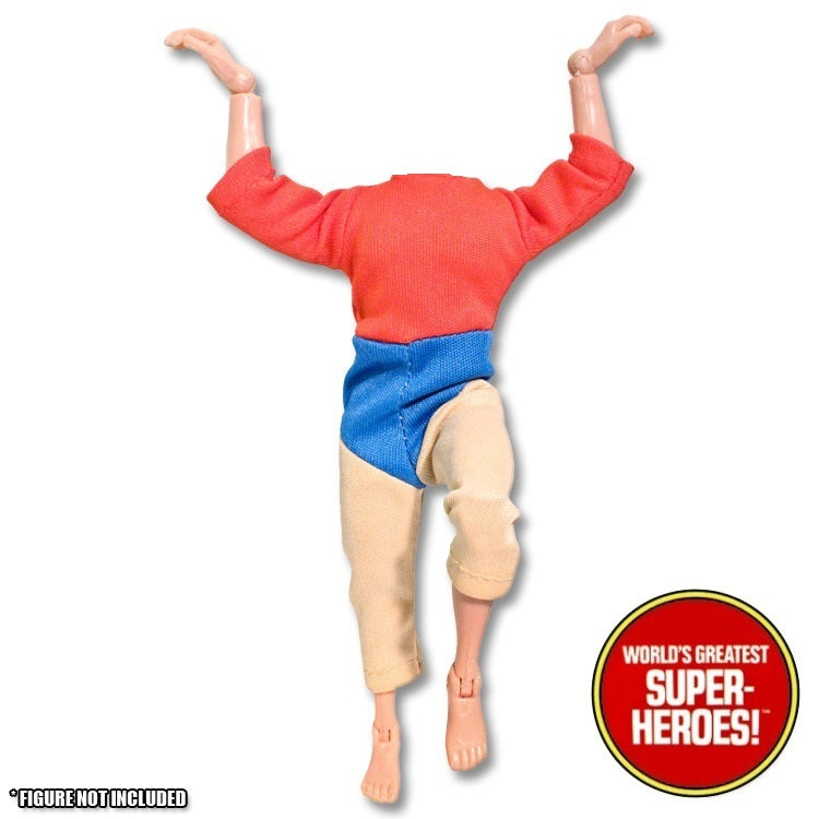 Aqualad Outfit Mego World's Greatest Superheroes Repro for 7” Action Figure - Worlds Greatest Superheroes