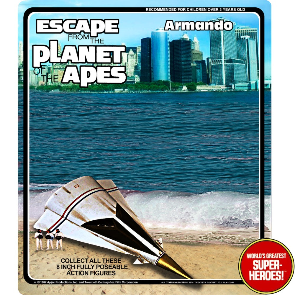 Escape From the Planet of the Apes: Armando Custom 8" Blister Card
