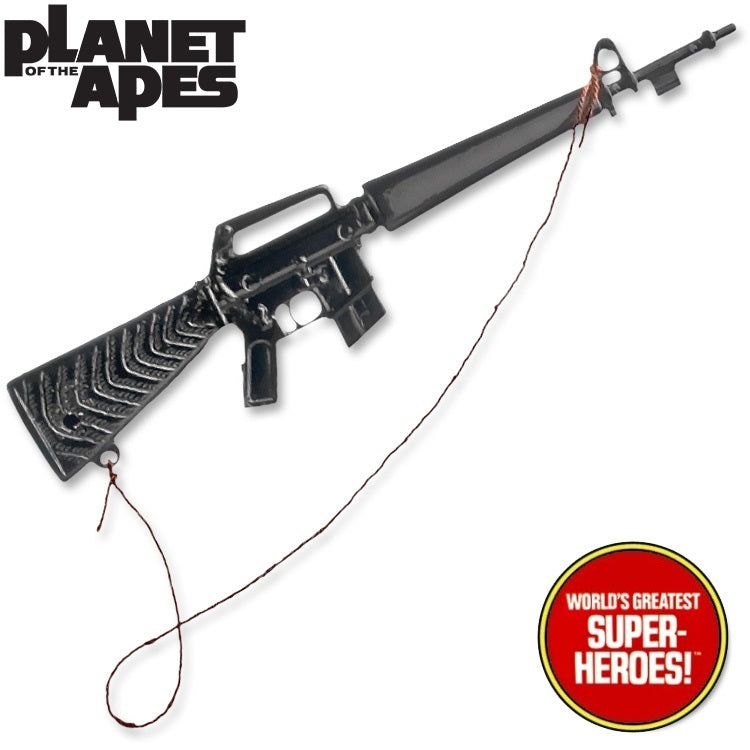 Planet of the Apes: Black Rifle M-16 Gun Retro for 8” Action Figure