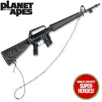 Planet of the Apes: Black Rifle M-16 Gun Retro for 8” Action Figure