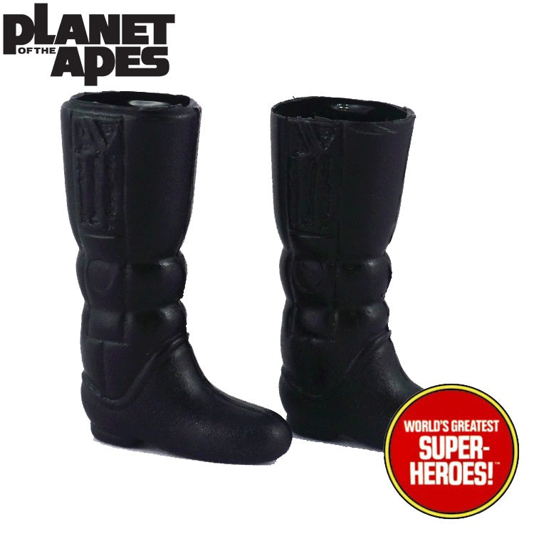 Planet of the Apes: Glyphic Black Boots Retro for Doctor Zaius 8” Action Figure