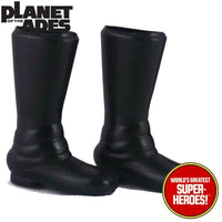 Planet of the Apes: General Toed Black Boots Retro for 8” Action Figure