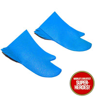 Batman Replica Blue Gloves for World's Greatest Superheroes Retro 8” Action Figure