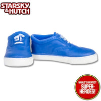 Starsky & Hutch: Starsky Custom Blue Sneakers Shoes Set for 8