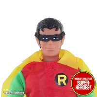 Robin Fabric Custom Mask Mego World's Greatest Superheroes for 8” Action Figure - Worlds Greatest Superheroes