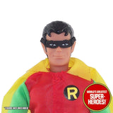 Robin Fabric Custom Mask Mego World's Greatest Superheroes for 8” Action Figure - Worlds Greatest Superheroes