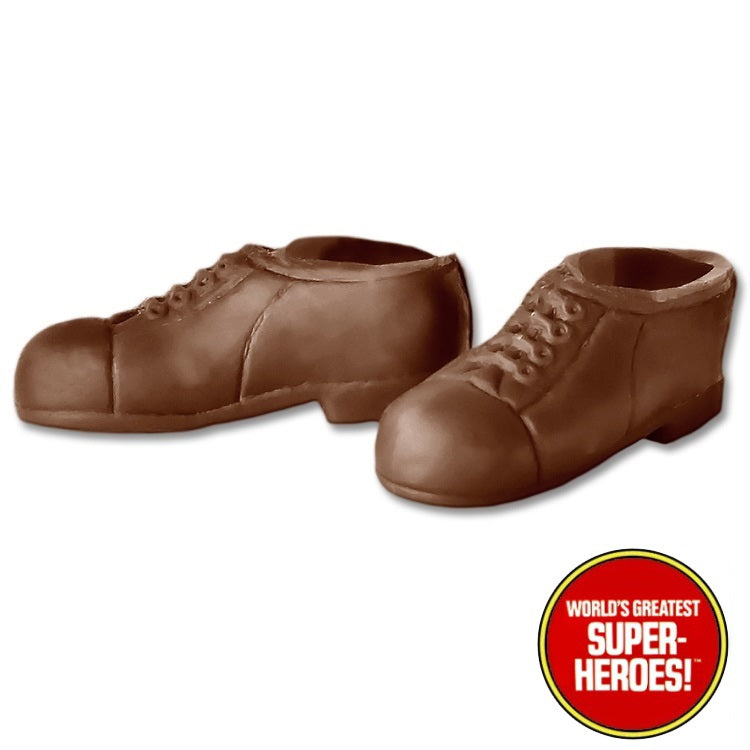 Joker Brown Shoes for World's Greatest Superheroes Retro 8” Action Figure