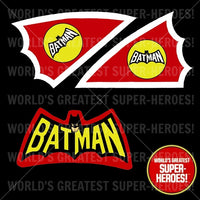 Batman Bat Copter Vinyl Die Cut Retro Decal Emblem Sticker for WGSH 8