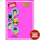 Batgirl 1977 WGSH Retro Blister Card For 8” Action Figure