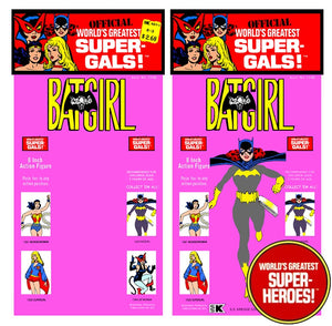 Batgirl WGSH Retro Kresge Card For 8” Action Figure