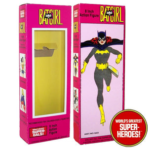 Batgirl World's Greatest Superheroes Retro Box For 8” Action Figure