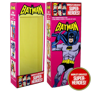 Batman Mego World's Greatest Superheroes Repro Box For 8” Action Figure - Worlds Greatest Superheroes