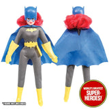 Batgirl Cape Mego  World's Greatest Superheroes Repro for 8” Action Figure - Worlds Greatest Superheroes
