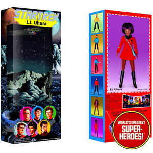 Star Trek: Lt. Uhura Custom Box For 8” Action Figure