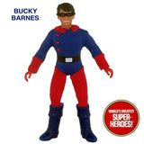 Bucky Barnes Custom Mask Mego  World's Greatest Superheroes for 8” Action Figure - Worlds Greatest Superheroes