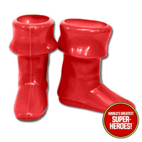 Captain America Custom Red Boots for World's Greatest Superheroes 8” Figure