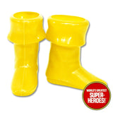 Shazam Custom Yellow Boots for World's Greatest Superheroes 8” Action Figure
