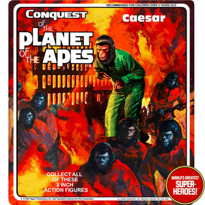 Conquest of the Planet of the Apes: Caesar Custom 8" Blister Card