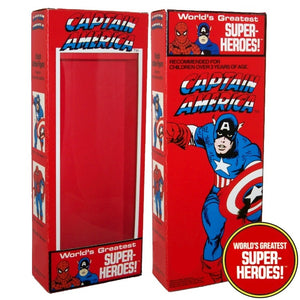 Captain America World's Greatest Superheroes Retro Box For 8” Action Figure