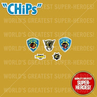 CHiP's Retro Vinyl Die Cut Decal Emblem Sticker for 8