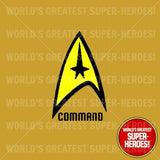 Star Trek: Command Die Cut Decal Emblem Sticker for 8" Action Figure