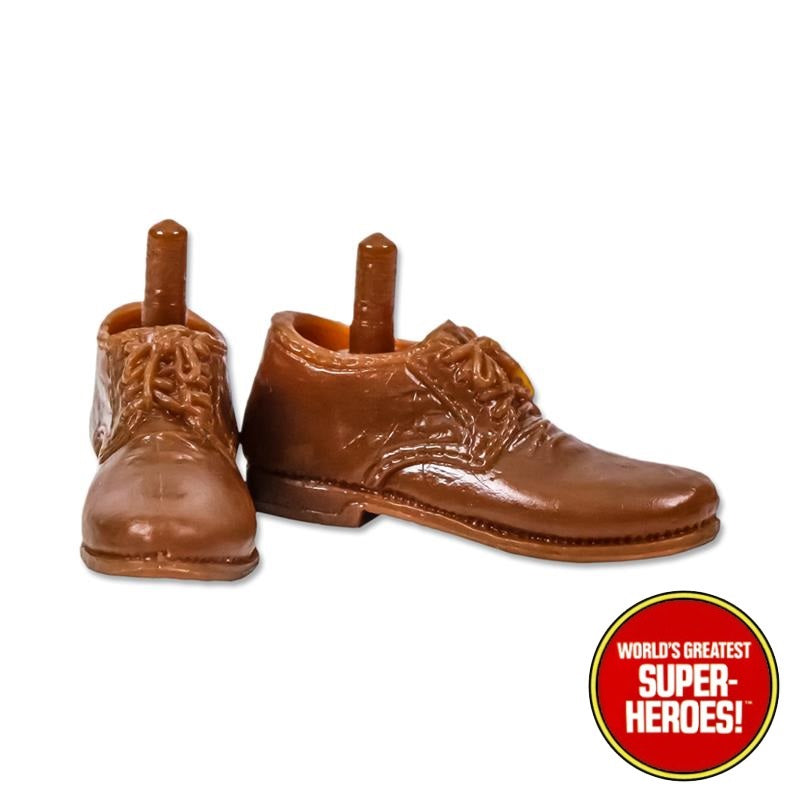 Type S Male Brown Dress Shoes For 8” Action Figure