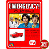 Emergency TV Series: Roy Desoto Custom Blister Card For 8” Action Figure