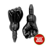 Type S Bandless Male Black Fist Hand Upgrade 8" Action Figure