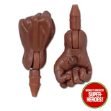 Type S Bandless Male Brown Fist Hand Upgrade 8" Action Figure