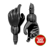 Type S Bandless Male Black Trigger Finger Hand Upgrade 8" Action Figure