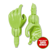 Type S Bandless Male Green Trigger Finger Hand Upgrade 8" Action Figure
